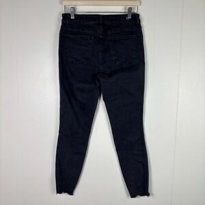 KUT From‎ the Kloth Donna High Rise Ankle Skinny Jeans Black Wash Size 8